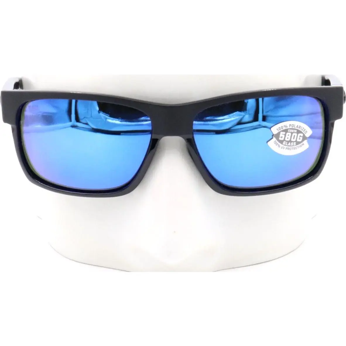Costa Del Mar Half Moon Black Blue Mirror 580G Sunglasses 06S9026 90261160