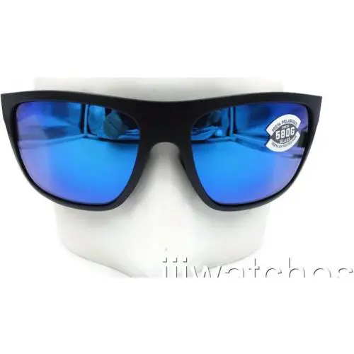 Costa Del Mar Broadbill Black Blue Mirror 580G Sunglasses 06S9021 90212061