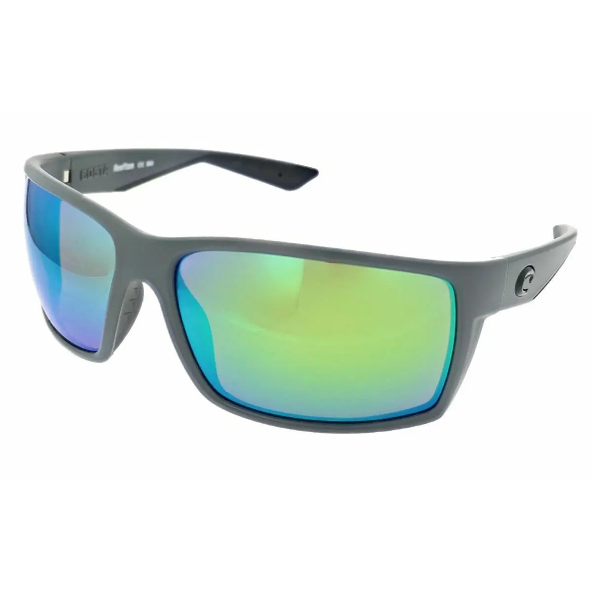 Costa Reefton Pro Matte Gray Polarized Green Mirror Sunglasses 580g Glass Lens