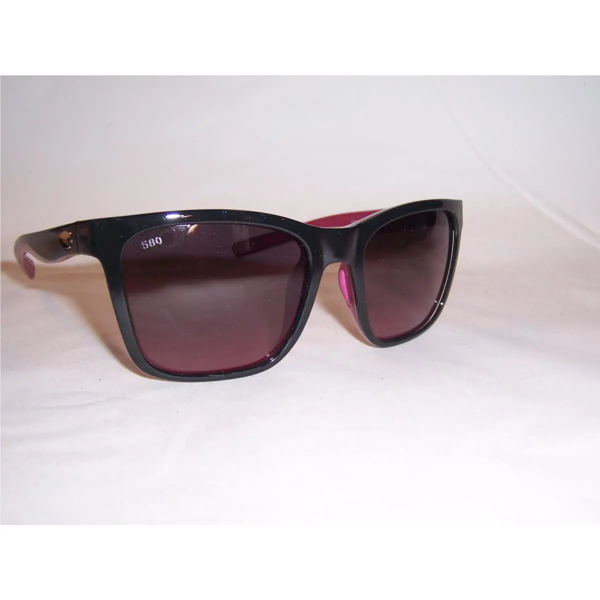 Costa Del Mar Panga Sunglasses Black Fuchsia/rose 580G Polarized