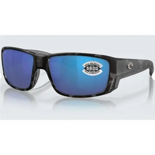 Costa Del Mar Tuna Alley Pro Tiger Shark/580 Blue Mirror Glass 580G