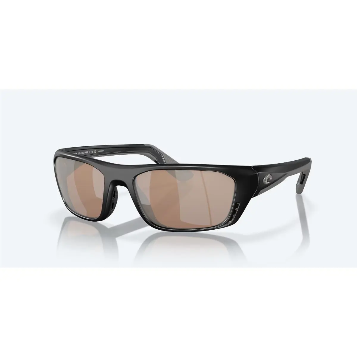 Costa Del Mar Sunglasses Whitetip Pro Black /copper Silver Mirror Polarized 580G