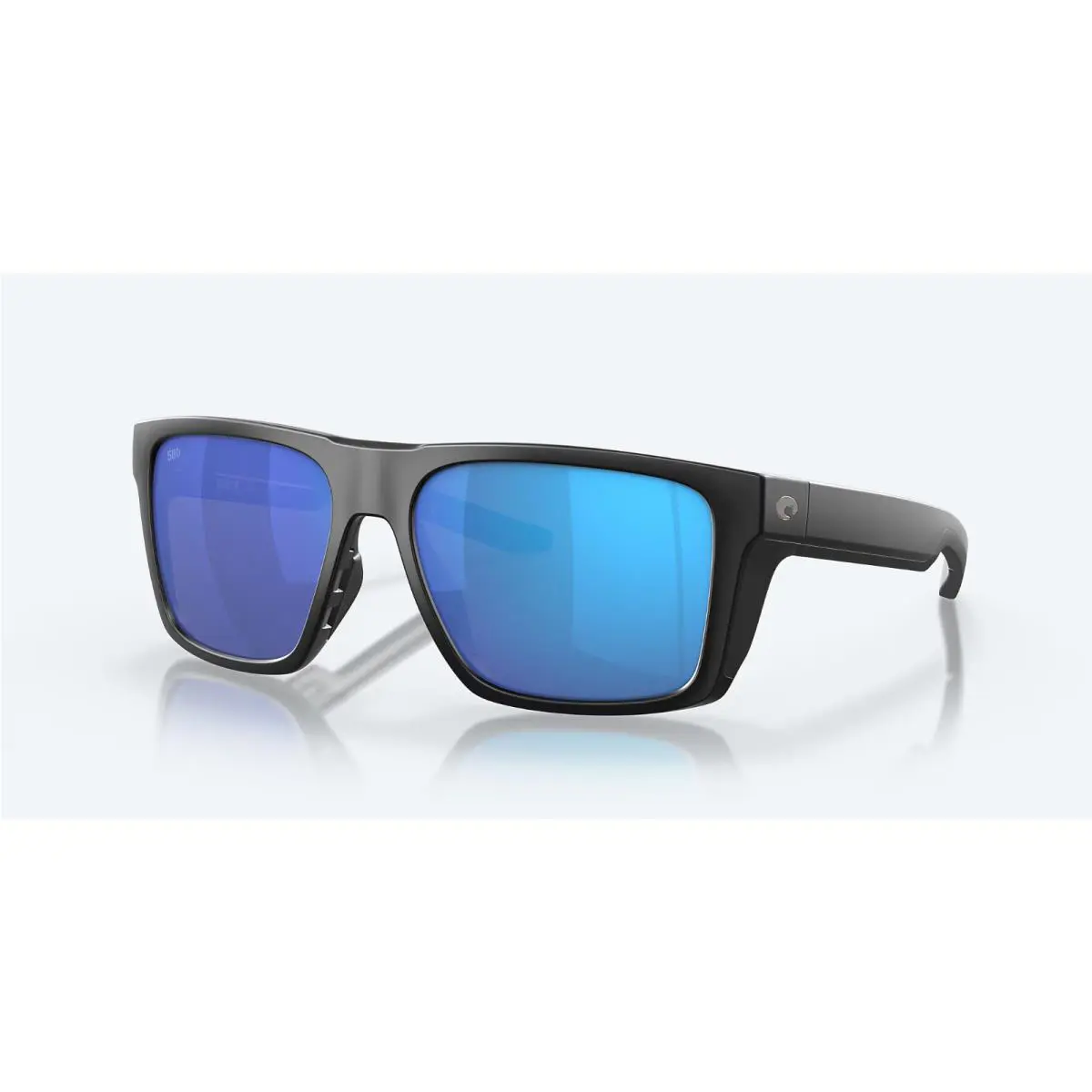 Costa Del Mar Lido Black / Blue Mirror Polarized Glass Sunglasses 580G