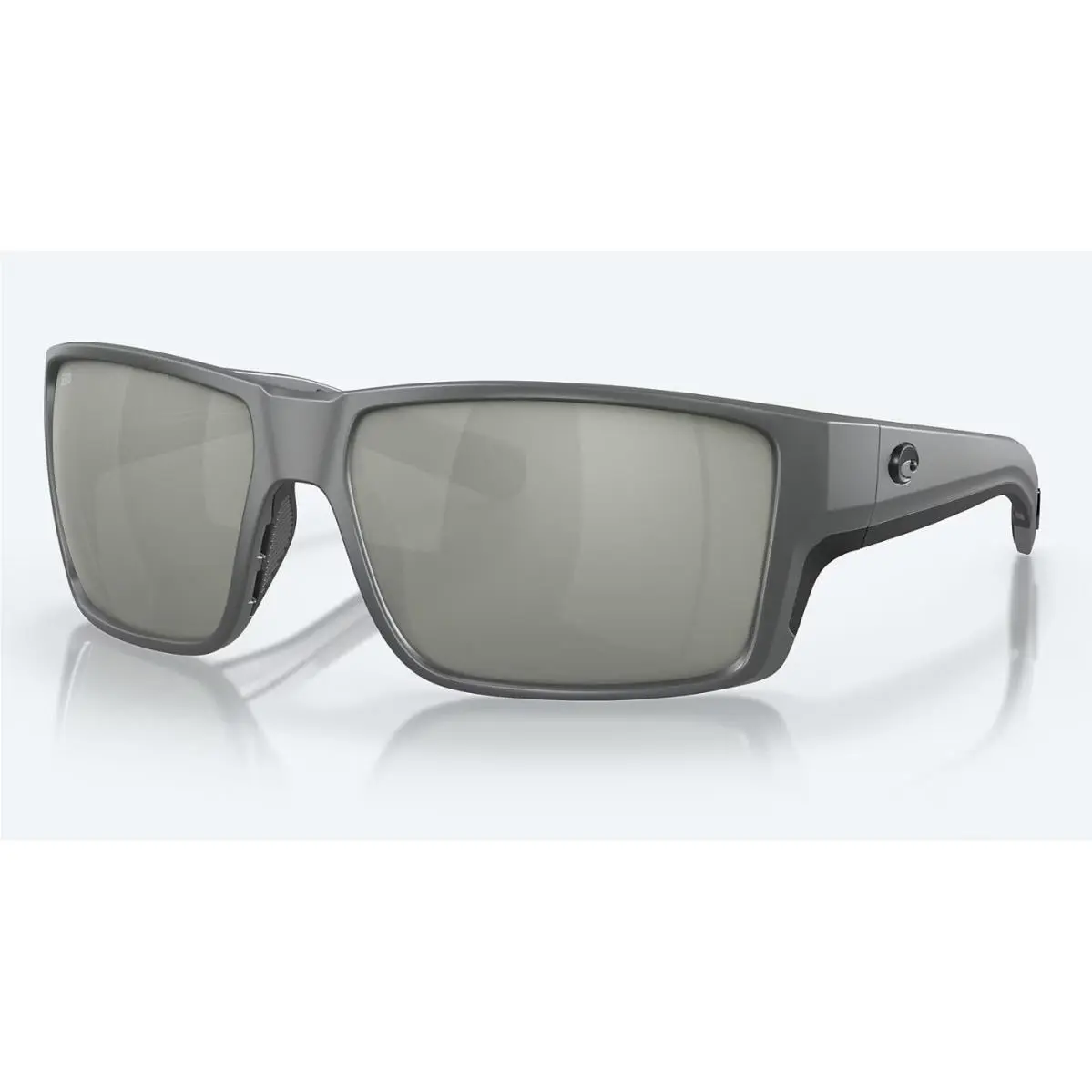 Costa Del Mar Reefton Pro Matte Gray / Gray Silver Mirror Glass 580G