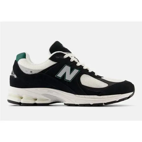New Balance shoes - New Balance 2002R - M2002RRA - Black with Green 3