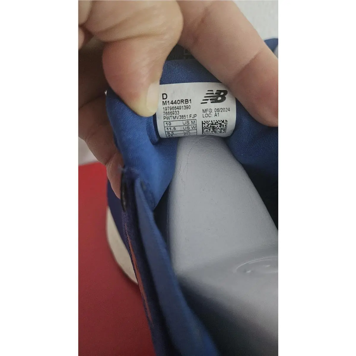 New Balance shoes - New Balance Fresh Foam X 1440 - M1440RB1 - Blue 8