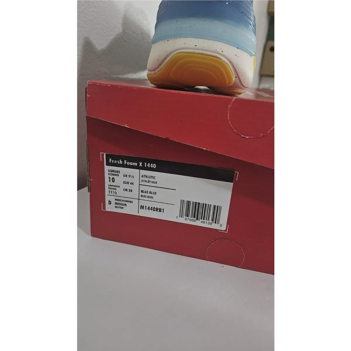 New Balance shoes - New Balance Fresh Foam X 1440 - M1440RB1 - Blue 2