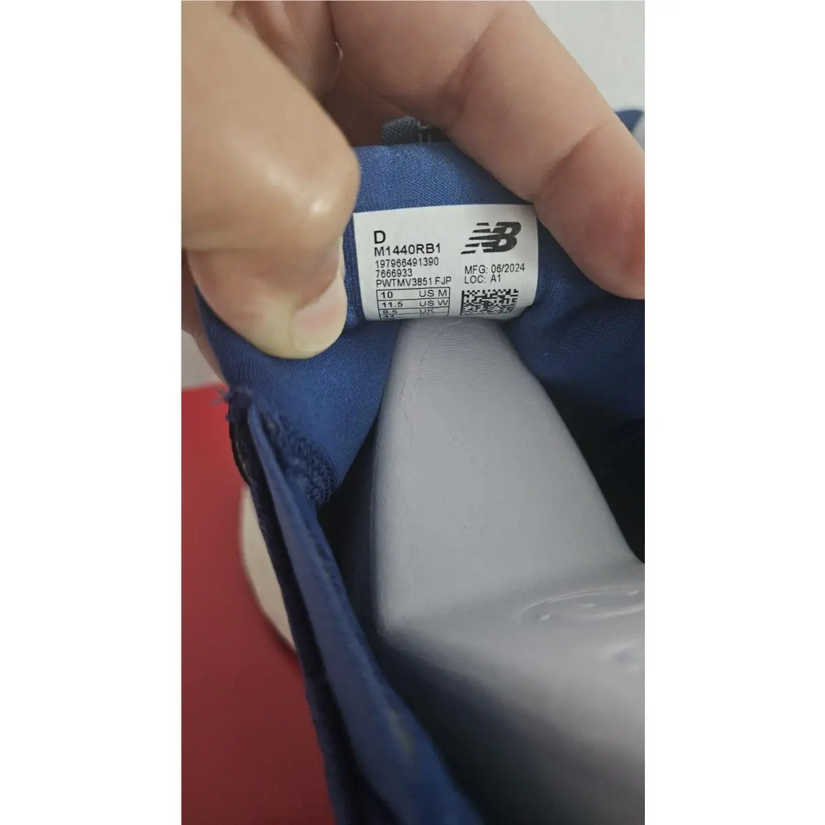 New Balance shoes - New Balance Fresh Foam X 1440 - M1440RB1 - Blue 7