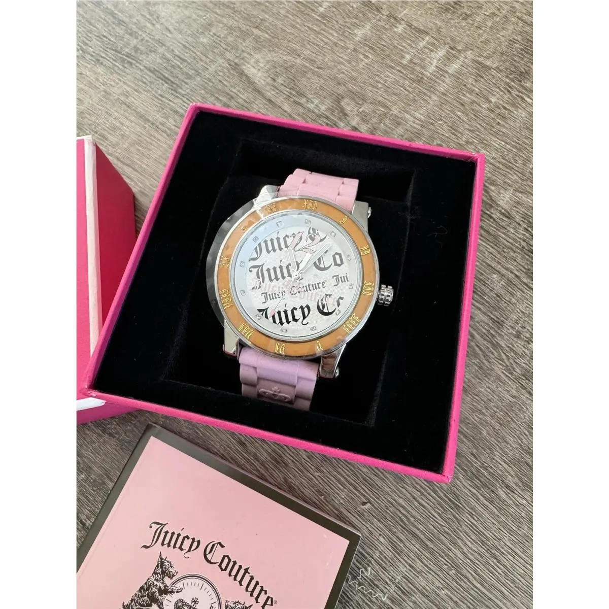 Pink Tone Womens Watch 1900419 by Juicy Couture
