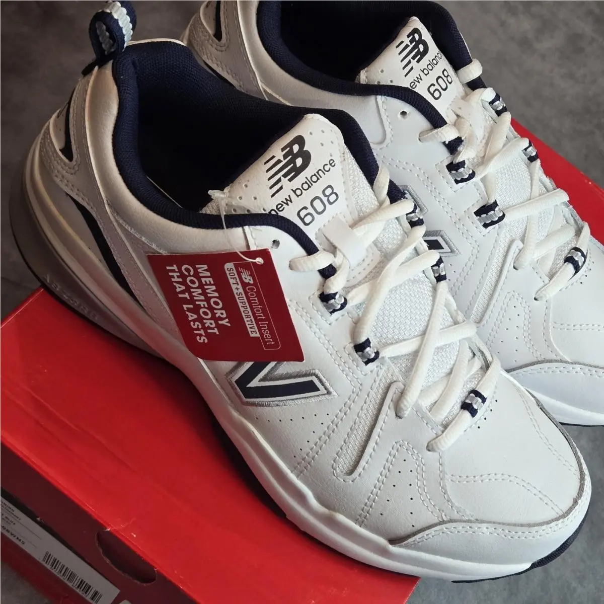 New Balance shoes - 608v5 - MX608WN5 - White (UPC: 191902851439) 1