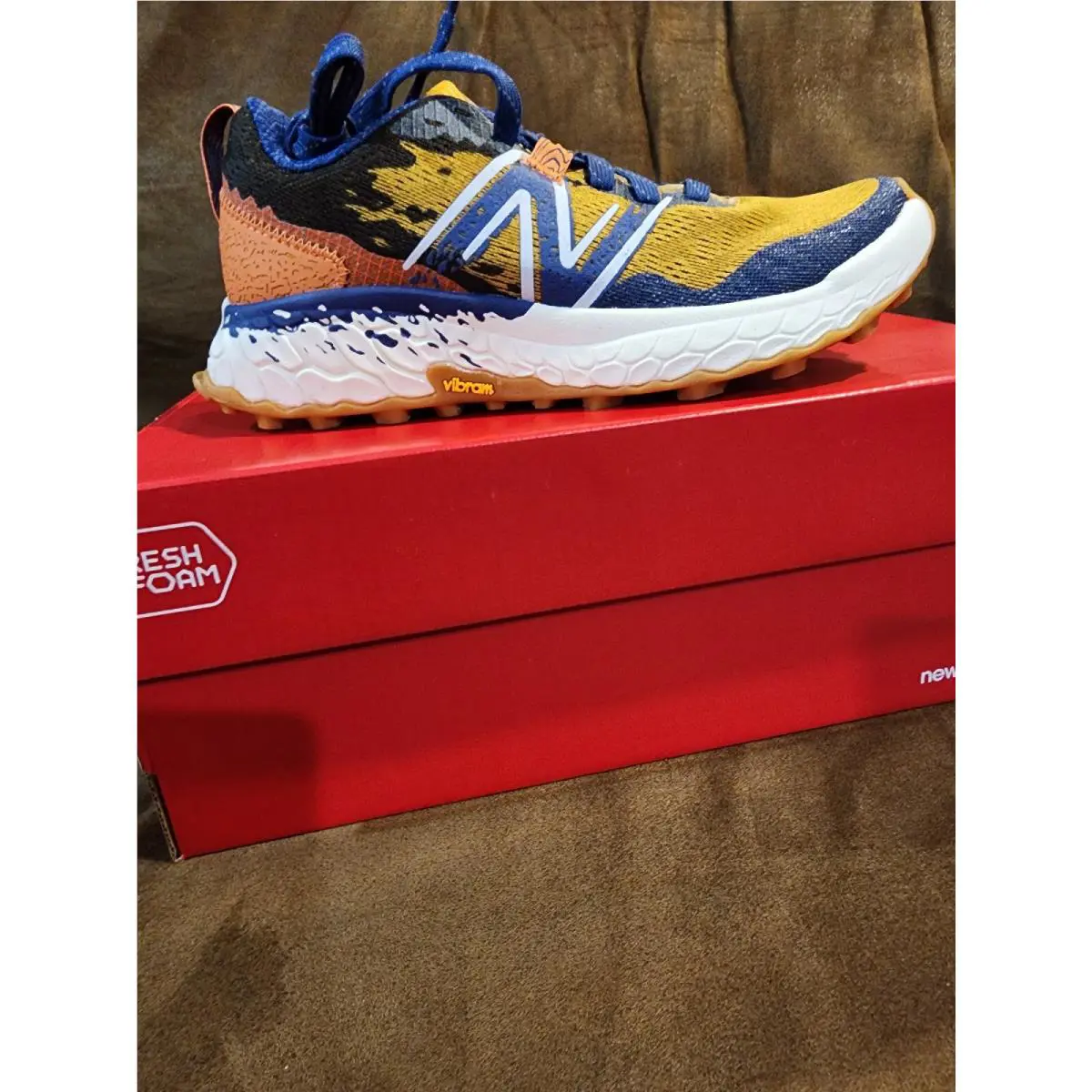 New Balance shoes - New Balance Fresh Foam Hierro v7 - WTHIERG7 - Golden Hour/Moon Shawdow (UPC: 195907574775) 0