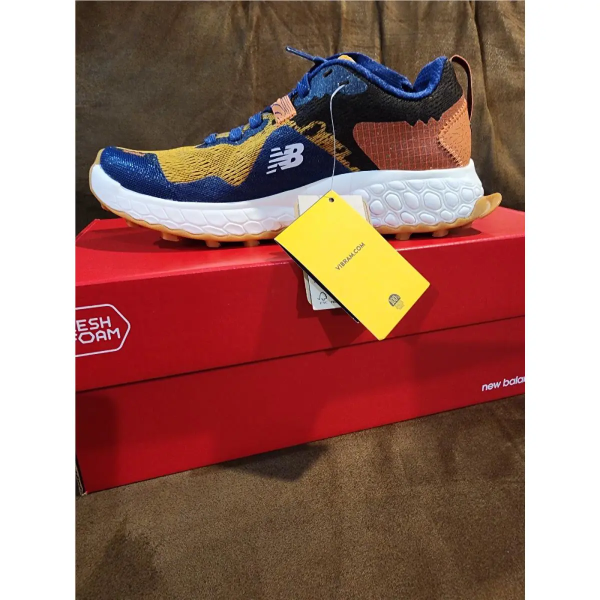 New Balance shoes - New Balance Fresh Foam Hierro v7 - WTHIERG7 - Golden Hour/Moon Shawdow (UPC: 195907574775) 1