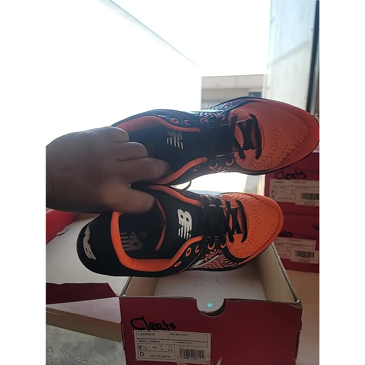 New Balance shoes - New Balance 3000 - L3000BO5 - orange/black 4
