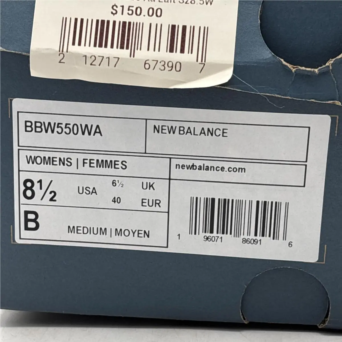New Balance shoes - New Balance 550 - BBW550WA - White 9