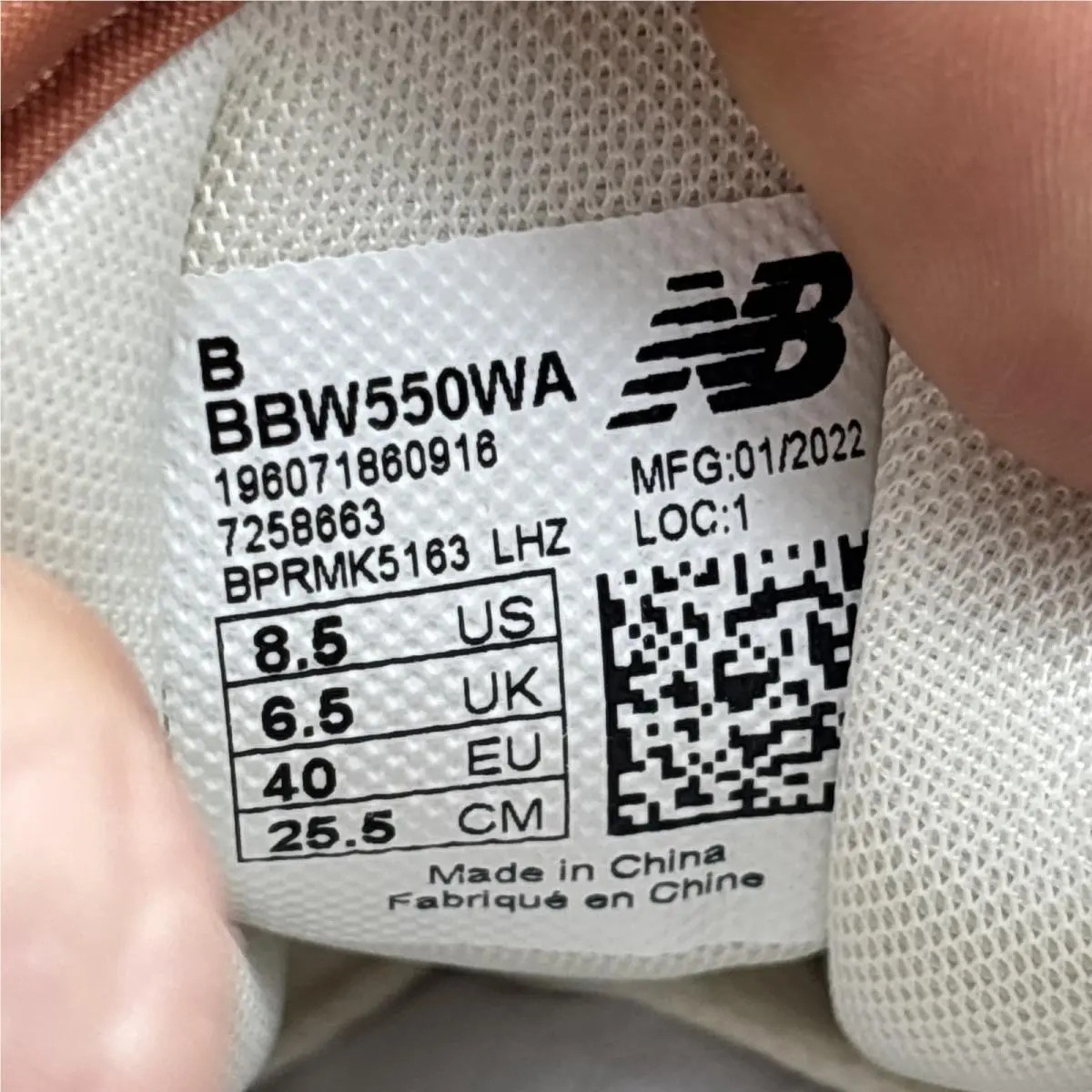 New Balance shoes - New Balance 550 - BBW550WA - White 7