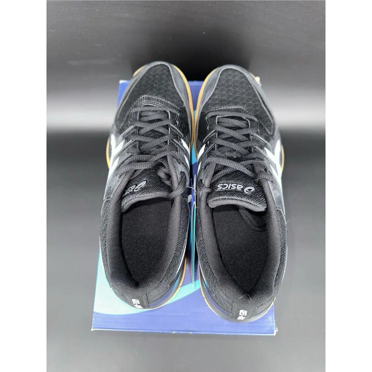 Asics shoes - Asics Gel Rocket 9 - Gel Rocket - 1072a031 - Black & White (UPC: 193604051292) 2