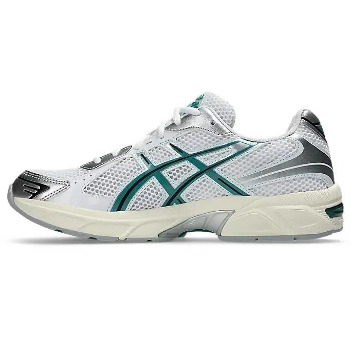 Asics Gel-1130 Men`s Size 12.5 White Rainy Lake Running Shoes Sneakers - White