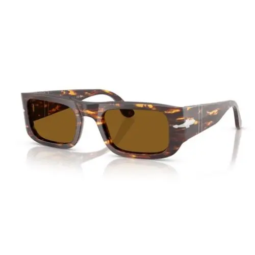 0PO3362S 121533 Brown/bright Yellow / Brown Oval 52mm Unisex Sunglasses by Persol