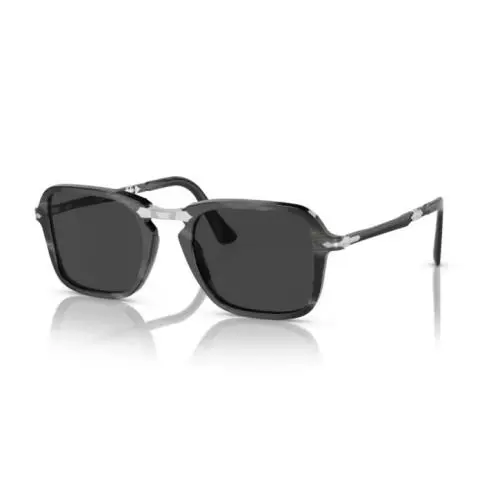 0PO3330S 119948 Black Horn/polar Black Polarized 51mm Men`s Sunglasses by Persol