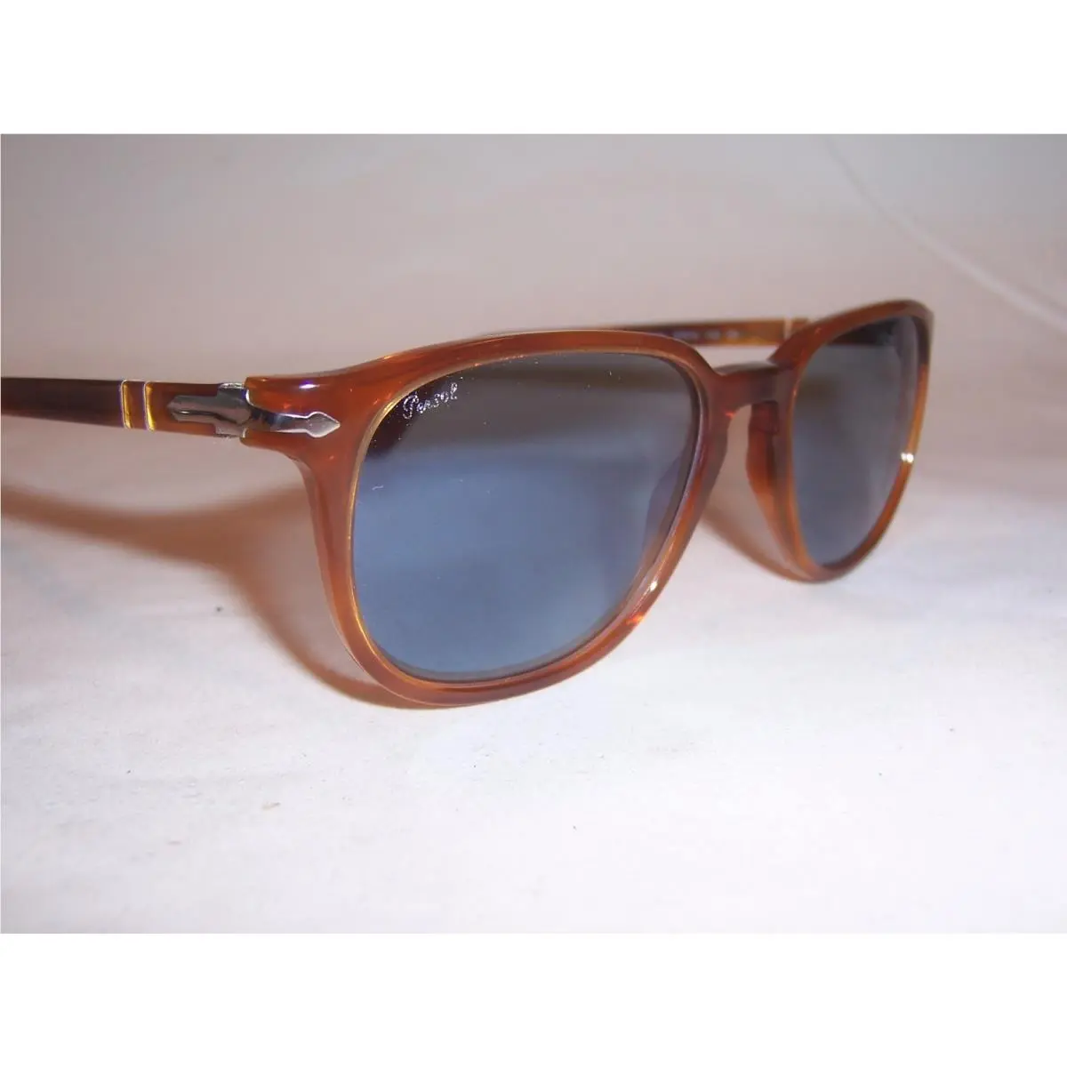 Persol Sunglasses PO 3019S 96/56 Terra DI Siena/blue 52mm 3019