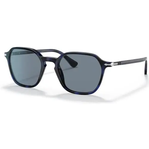 Persol Po3019S 109956 52mm Blue Square Sunglasses