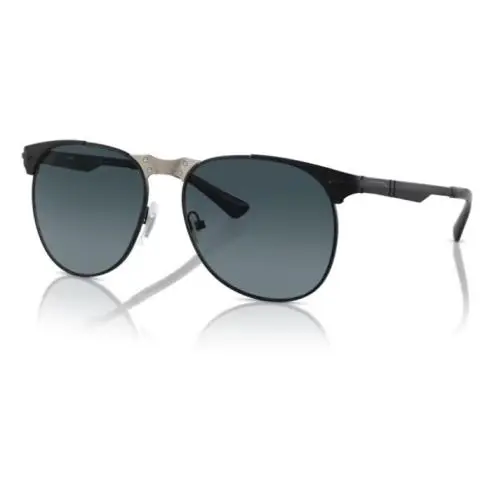 0PO1016S 1130S3 Black/grey Polarize Gradient Square 55mm Men`s Sunglasses by Persol