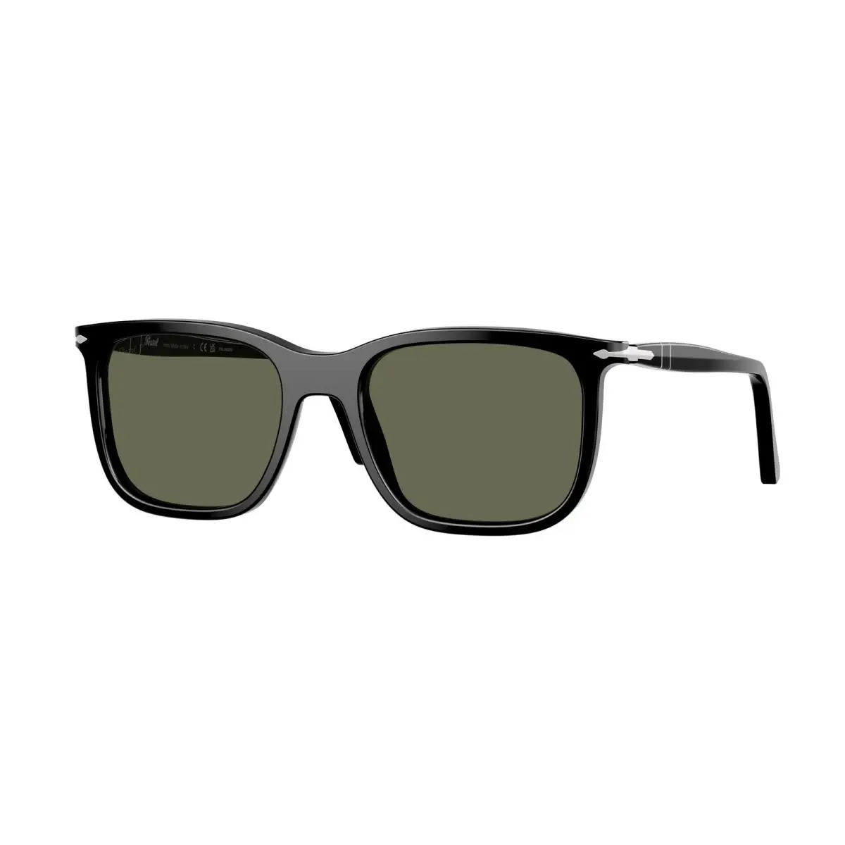 Persol PO3357S 95 58 Renzo Black Green Polarized 56 mm Unisex Sunglasses