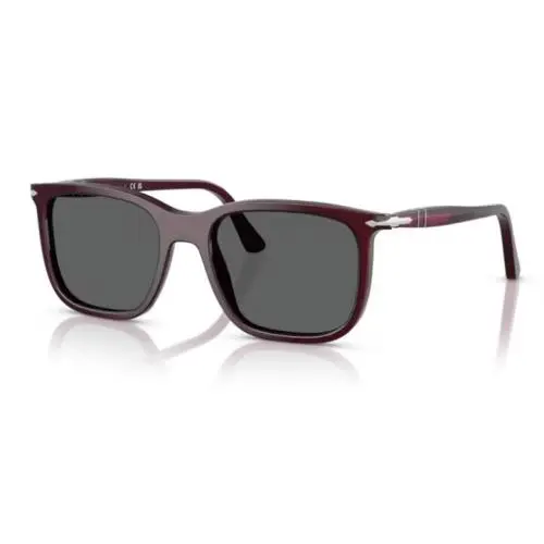 Persol 0PO3357S 1216B1 Milky Plum/ Grey Rectangle Shaped 56mm Unisex Sunglasses