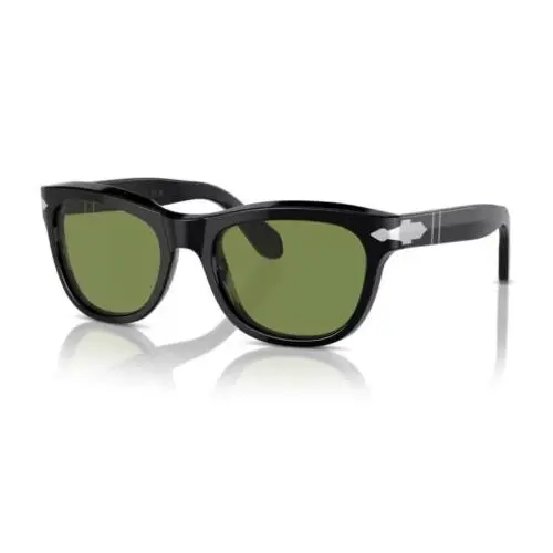 Persol 0PO0086S 95/4E Black/green Soft Square 54mm Men`s Sunglasses