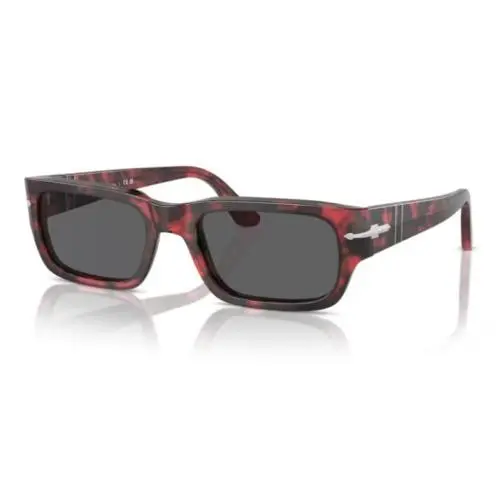 Persol 0PO3347S 1212B1 Red Havana/dark Grey Rectangular 58mm Women`s Sunglasses