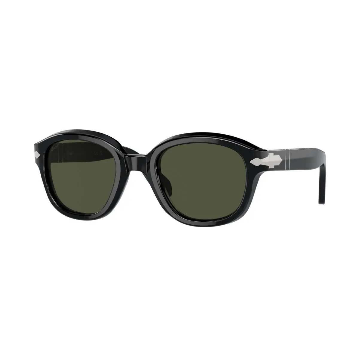 Persol PO0060S 95 31 Black Green 52 mm Women`s Sunglasses