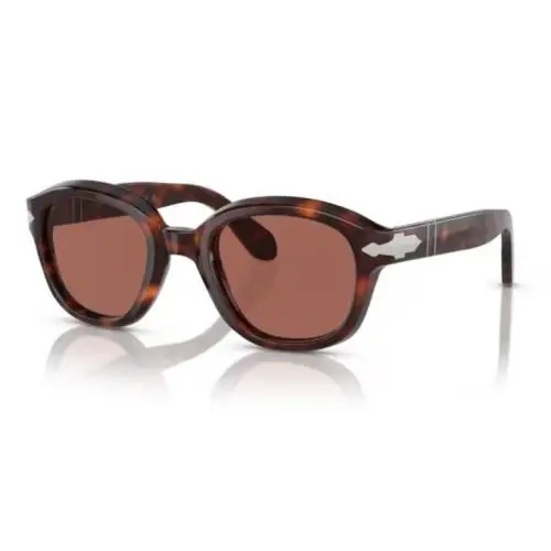 Persol 0PO0060S 24/H2 Havana/brown Soft Square 50mm Women`s Sunglasses