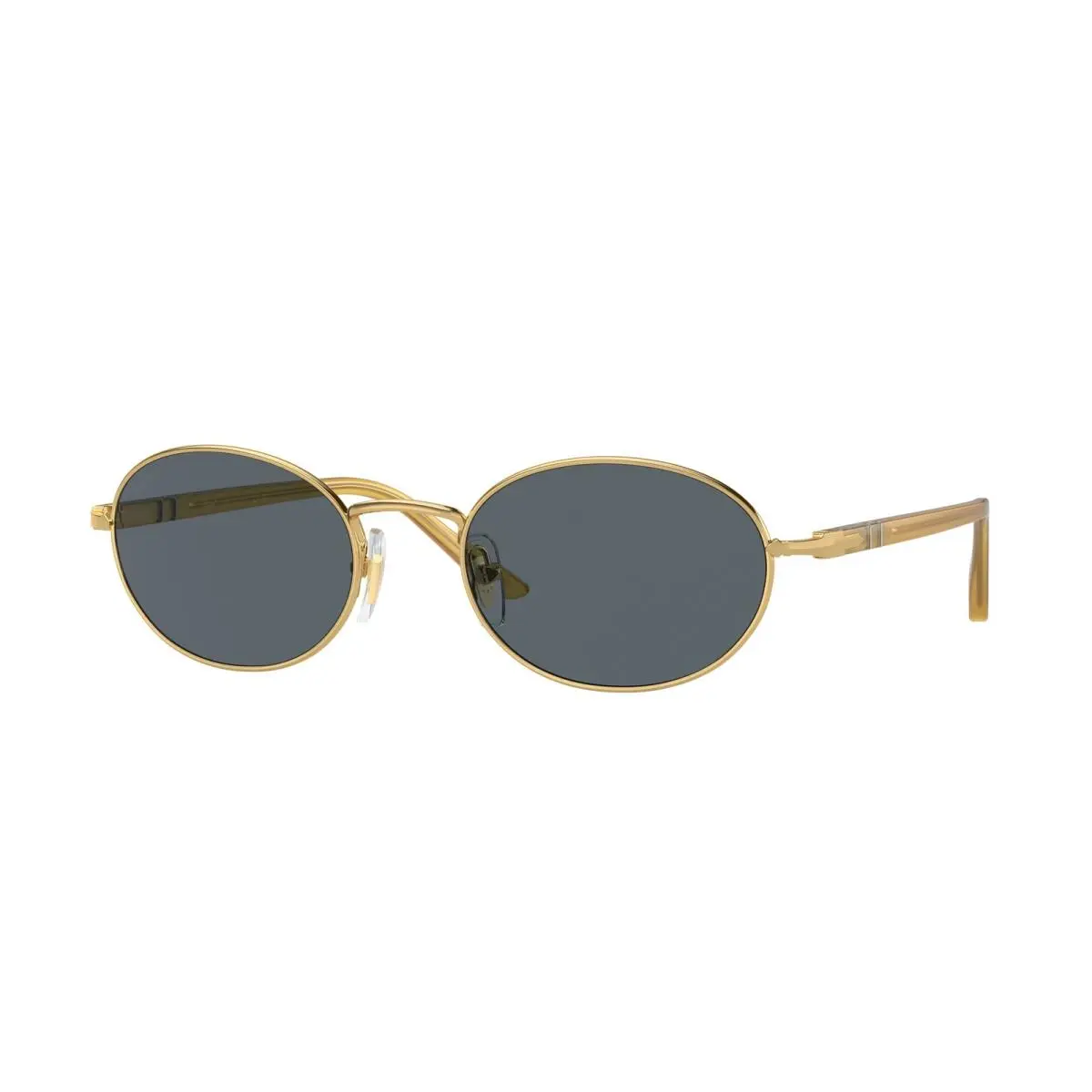 Persol PO1018S 1129R5 Ida Gold Blue 52 mm Unisex Sunglasses