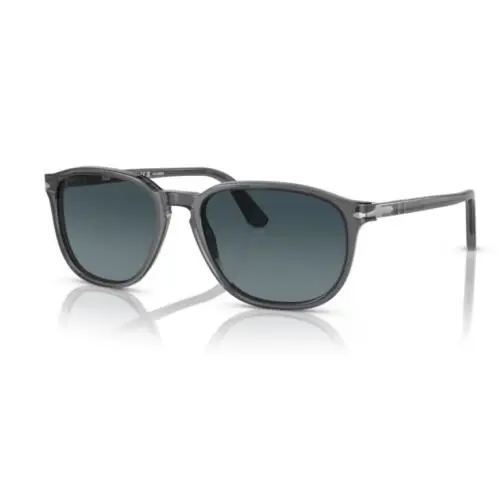 Persol 0PO3019S 1196S3 Trans Grey/blue Gradient Polarize 52mm Men`s Sunglasses