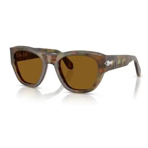 0PO0054S 108/33 Caffe/brown Square Shaped Unisex Sunglasses by Persol