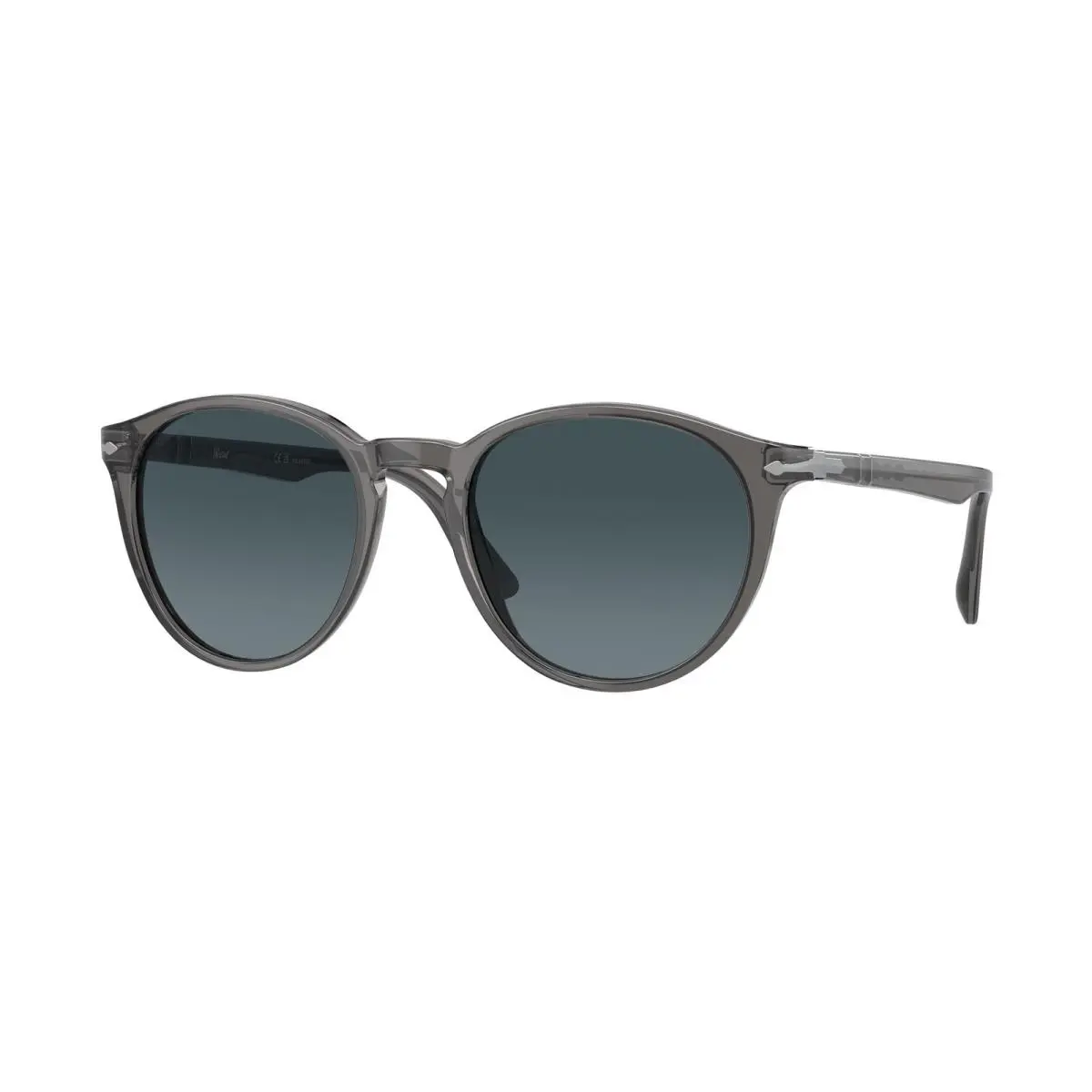 Persol PO3152S 1196S3 Grey Light Blue Gradient Blue Polar 52 mm Men`s Sunglasses