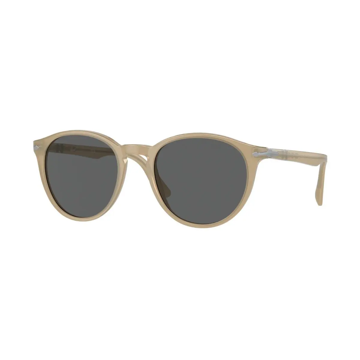 Persol PO3152S 1169B1 Opal Beige Dark Grey 52 mm Men`s Sunglasses