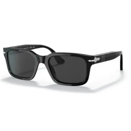 PO3272S 95/48 53mm Black Dark Grey Polarized Men`s Sunglasses by Persol