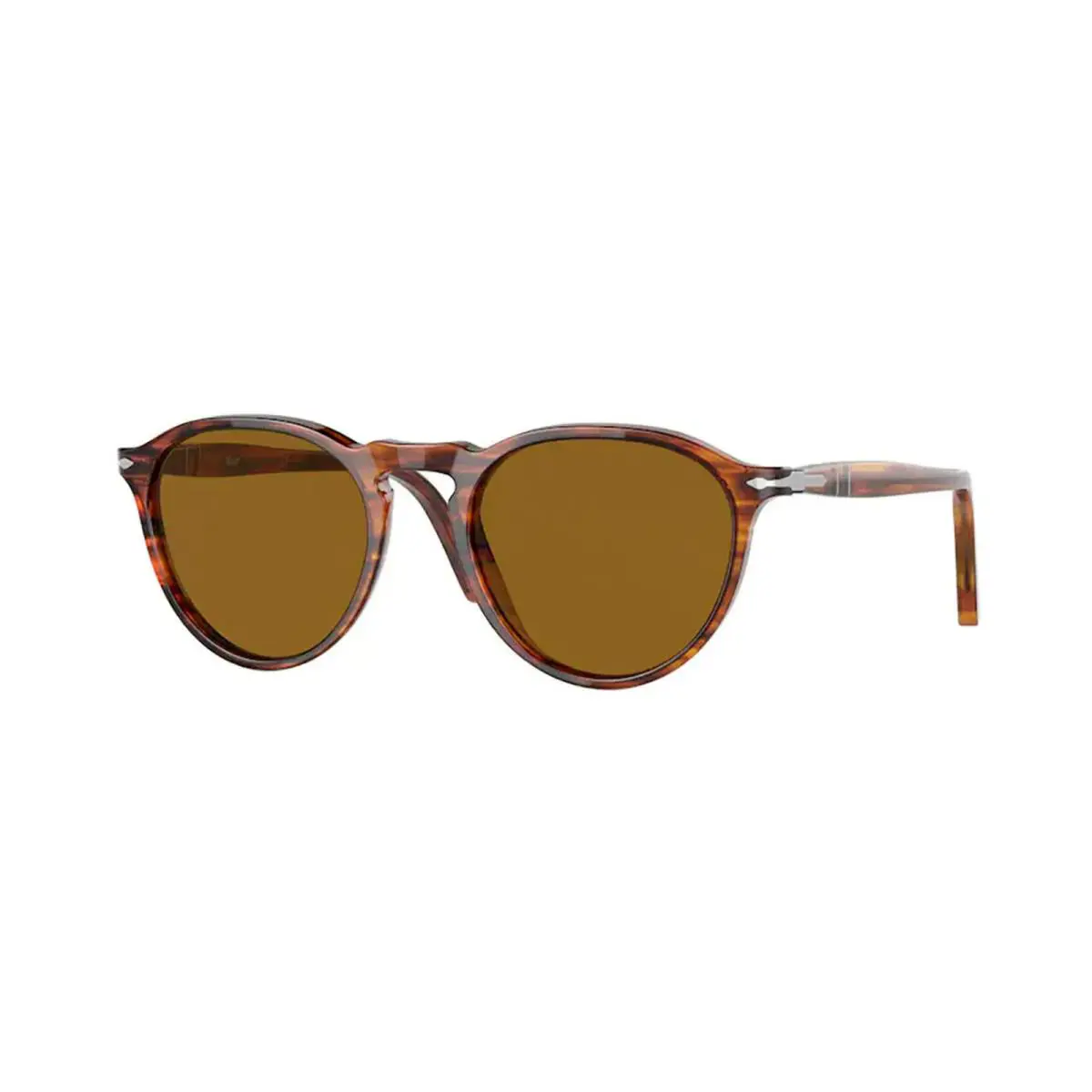 Persol PO3286S 115733 51 Striped Red/ Striped Red/ Brown Unisex Sunglasses