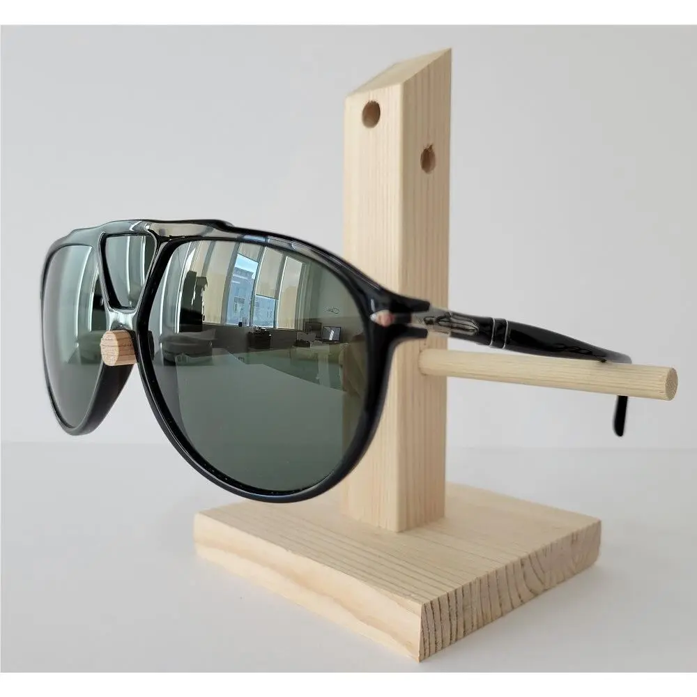 Persol 3217 Sunglasses Men`s Aviator Black 9531