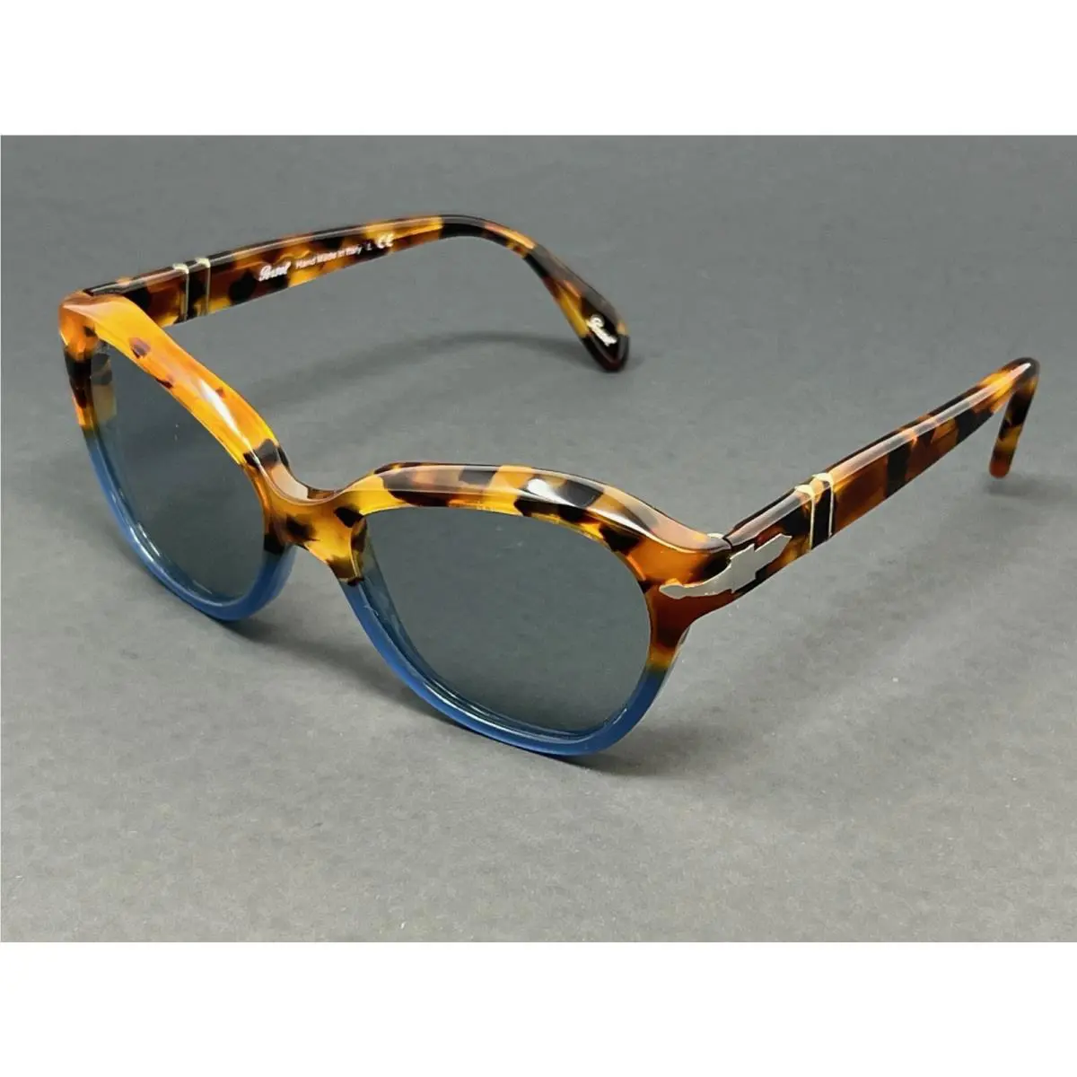 Persol PO0582S-112032 Tortoise Brown Blue Opal 54mm Women`s Sunglasses