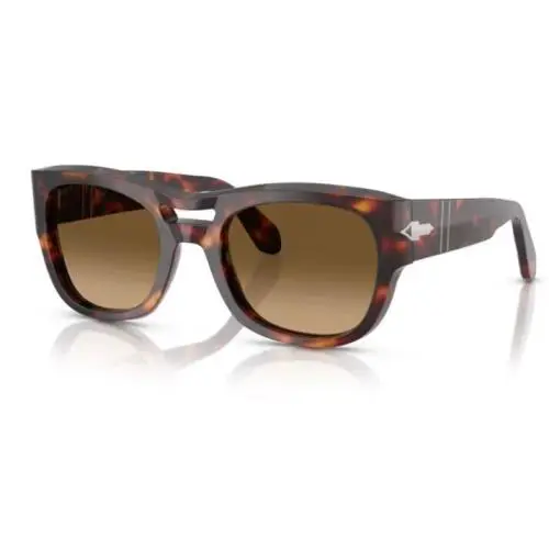 0PO0064S 24/M2 Havana/brown Gradient Soft Square 54mm Men`s Sunglasses by Persol