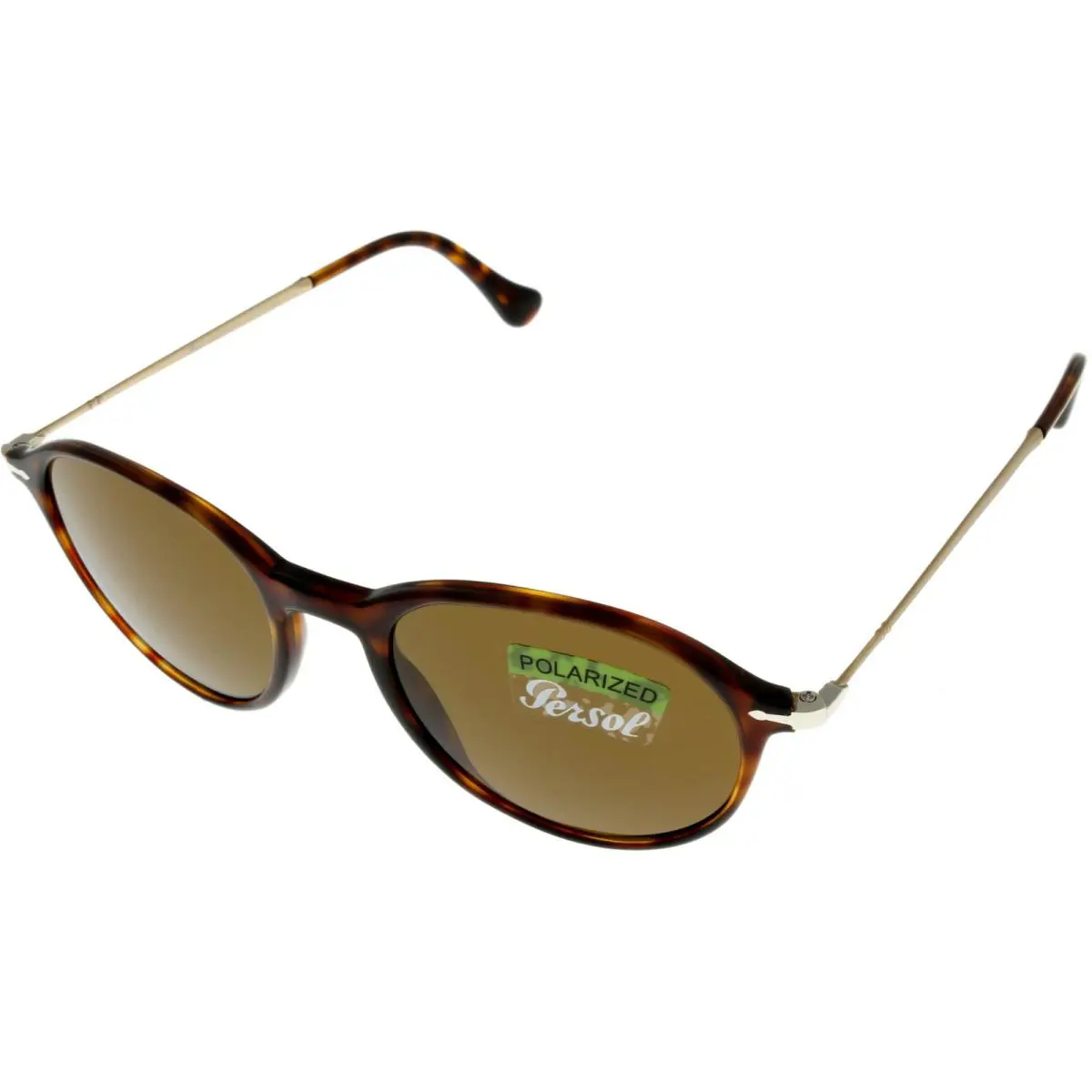 Persol Sunglasses Men Oval Brown Polarized PO3125S 24 57