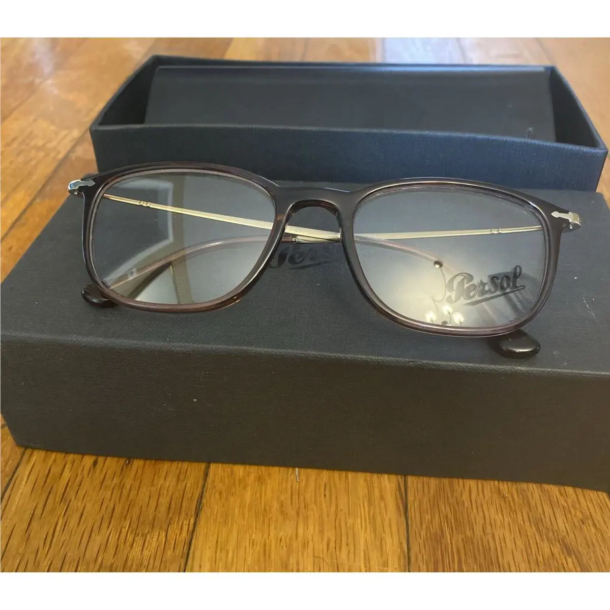 Persol Eyeglasses 3146-V 1054 Brown 51-19-140 with Case •