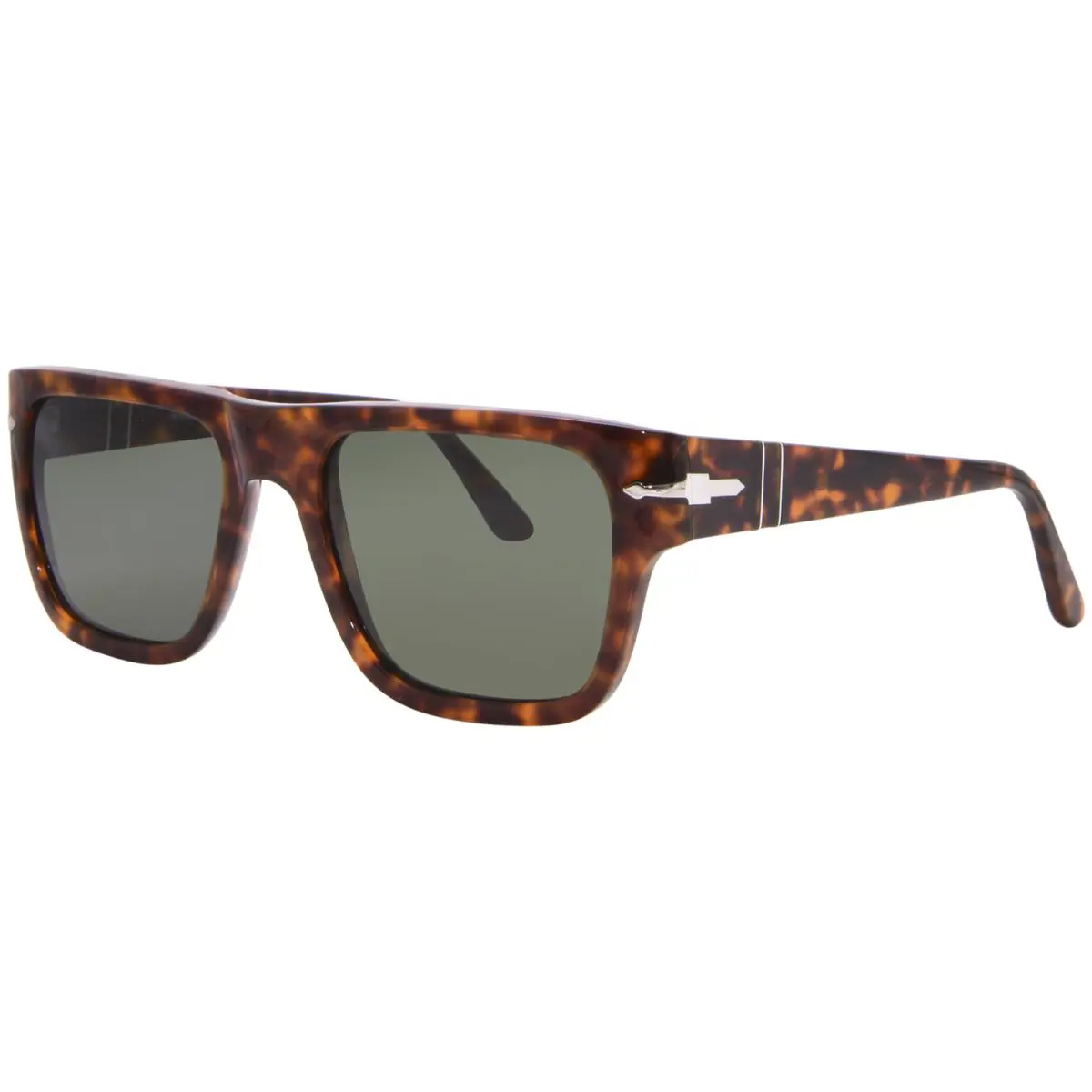 PO3348S 24/31 Sunglasses Havana/green Square Shape 57mm by Persol