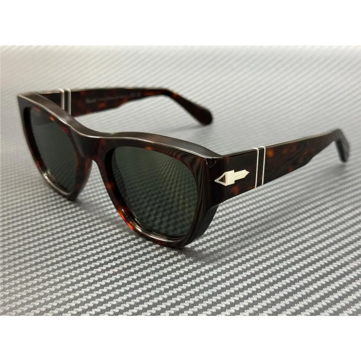 Persol PO0054S 24 31 Havana Brown Green Unisex 53 mm Sunglasses