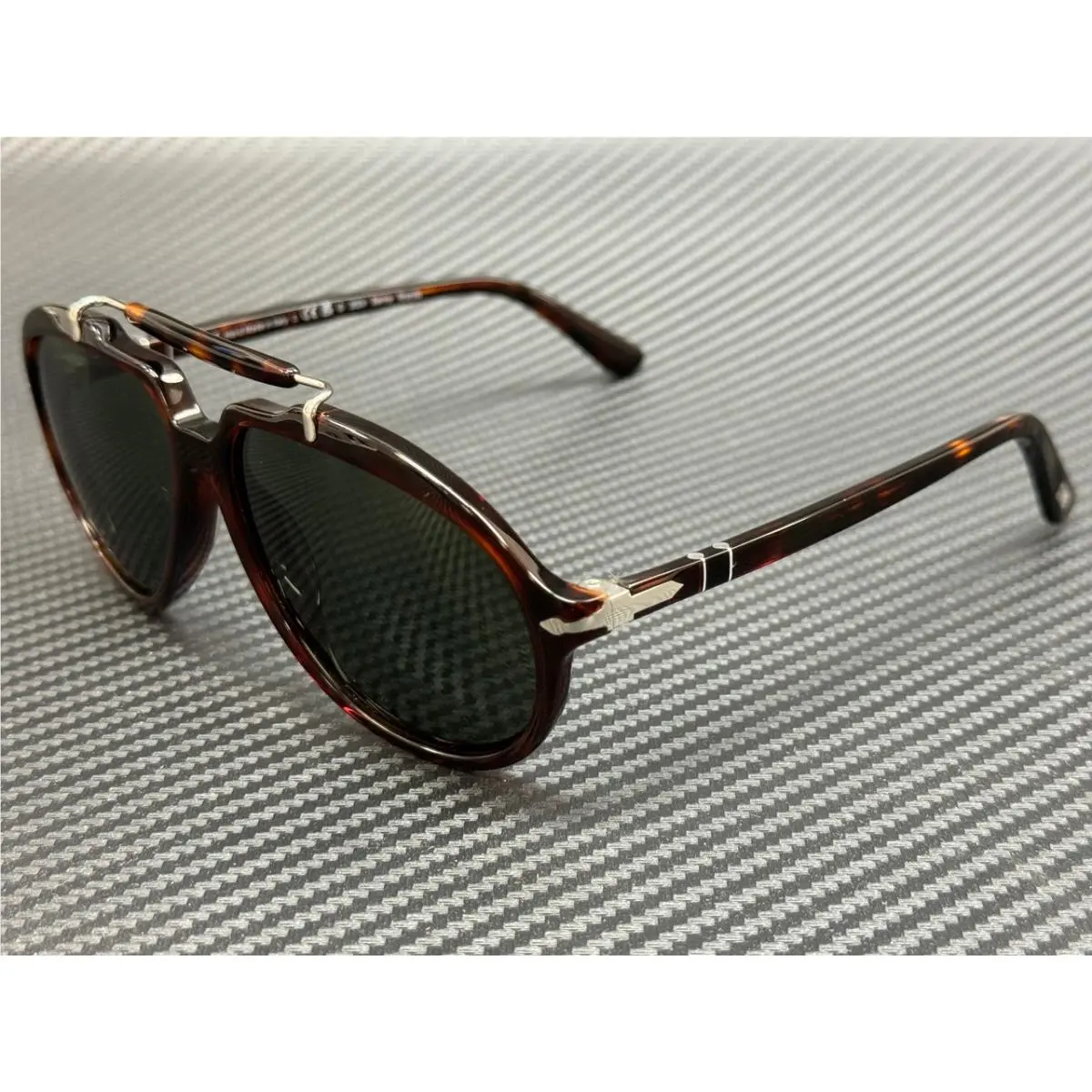 Persol PO0202S 24 31 Havana Green Unisex 57 mm Sunglasses