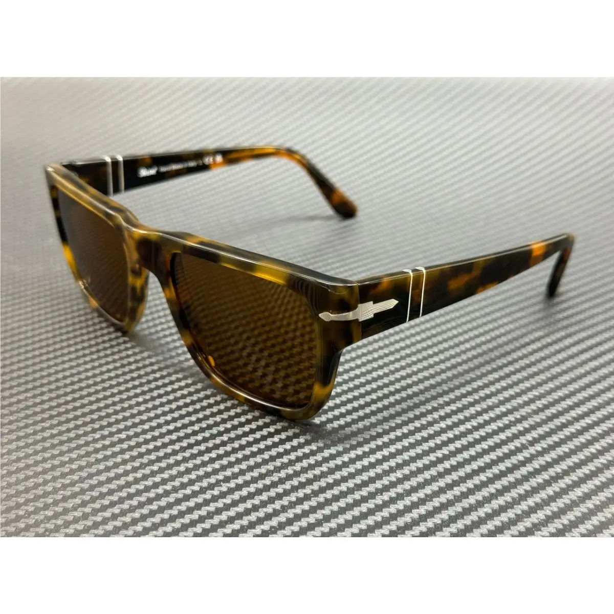 PO3348S 121033 Havana Brown Unisex 57 mm Sunglasses by Persol