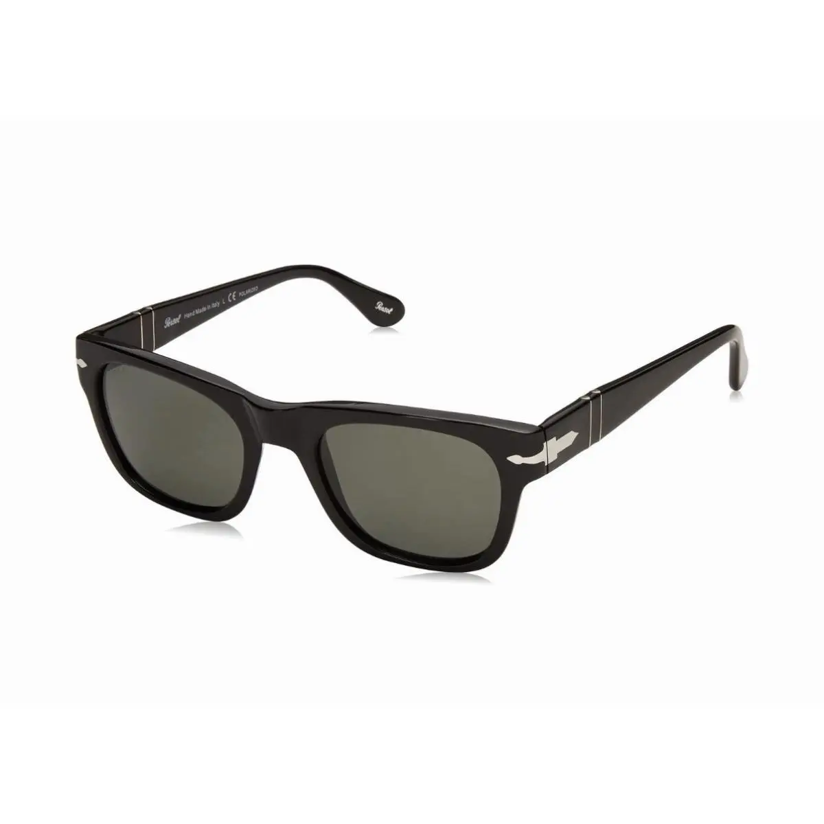 Sunglasses Po3269s Square Black/green Polarized 52 Millimeters by Persol