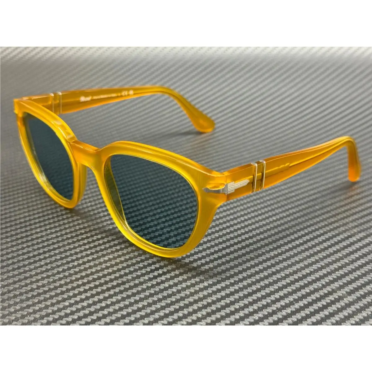 Persol PO3379S 204 56 Miele Yellow Blue Unisex 54 mm Sunglasses